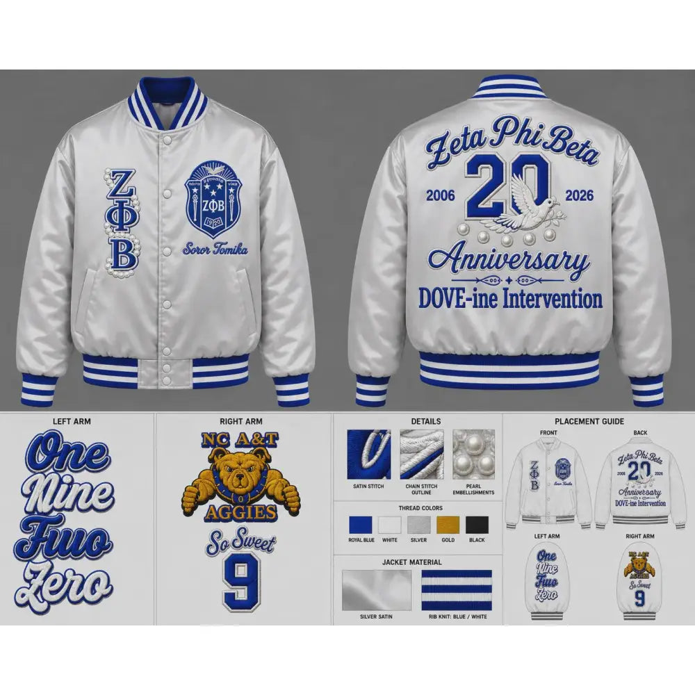 9  Satin Bomber Jackets, Custom Lot, Personalized Embroidery Stitch, Customer Candace