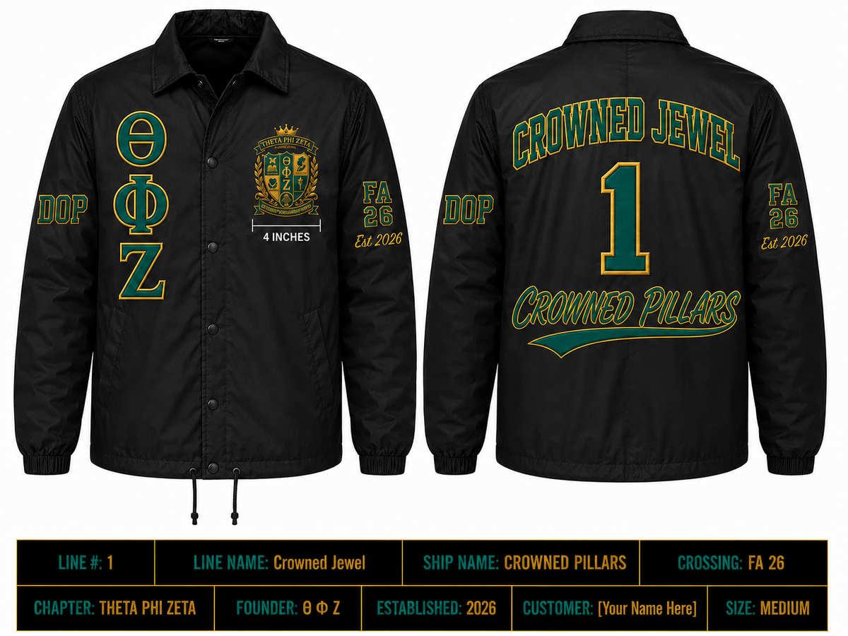 Custom order Custom Personalized Embroidered Jacket – Made to Order Custom Design