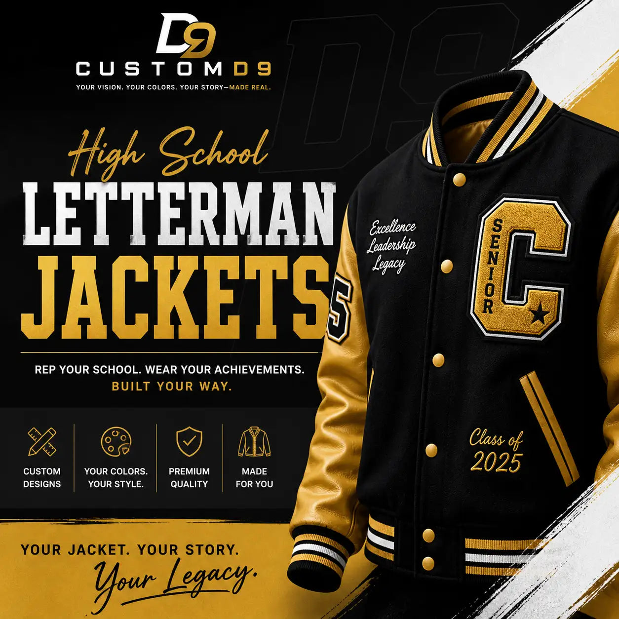 High School Letterman Jackets