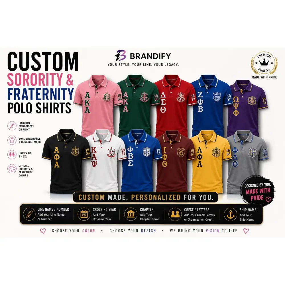 Custom Custom  | Custom D9 personalized Greek apparel design