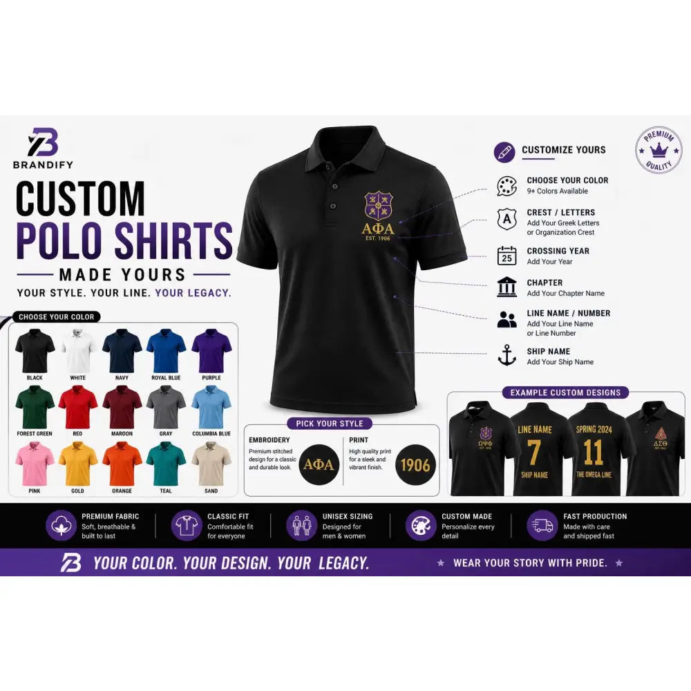 Custom Custom  | Custom D9 personalized Greek apparel design