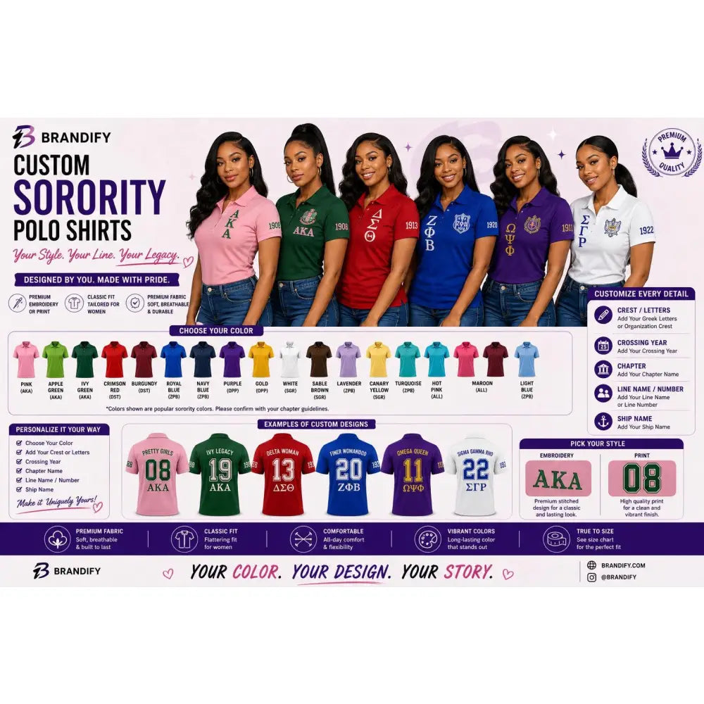 Custom Custom  | Custom D9 personalized Greek apparel design