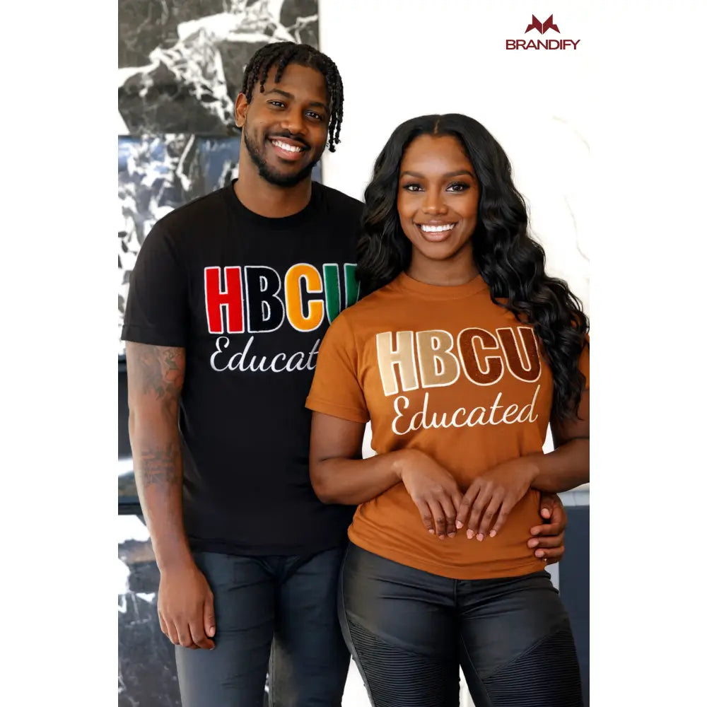 Custom Custom HBCU Educated Chenille Sweatshirt | Custom D9 personalized Greek apparel design