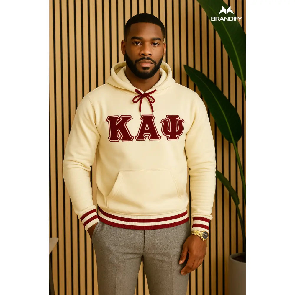 Kappa Alpha Psi crimson and cream chenille apparel main product image