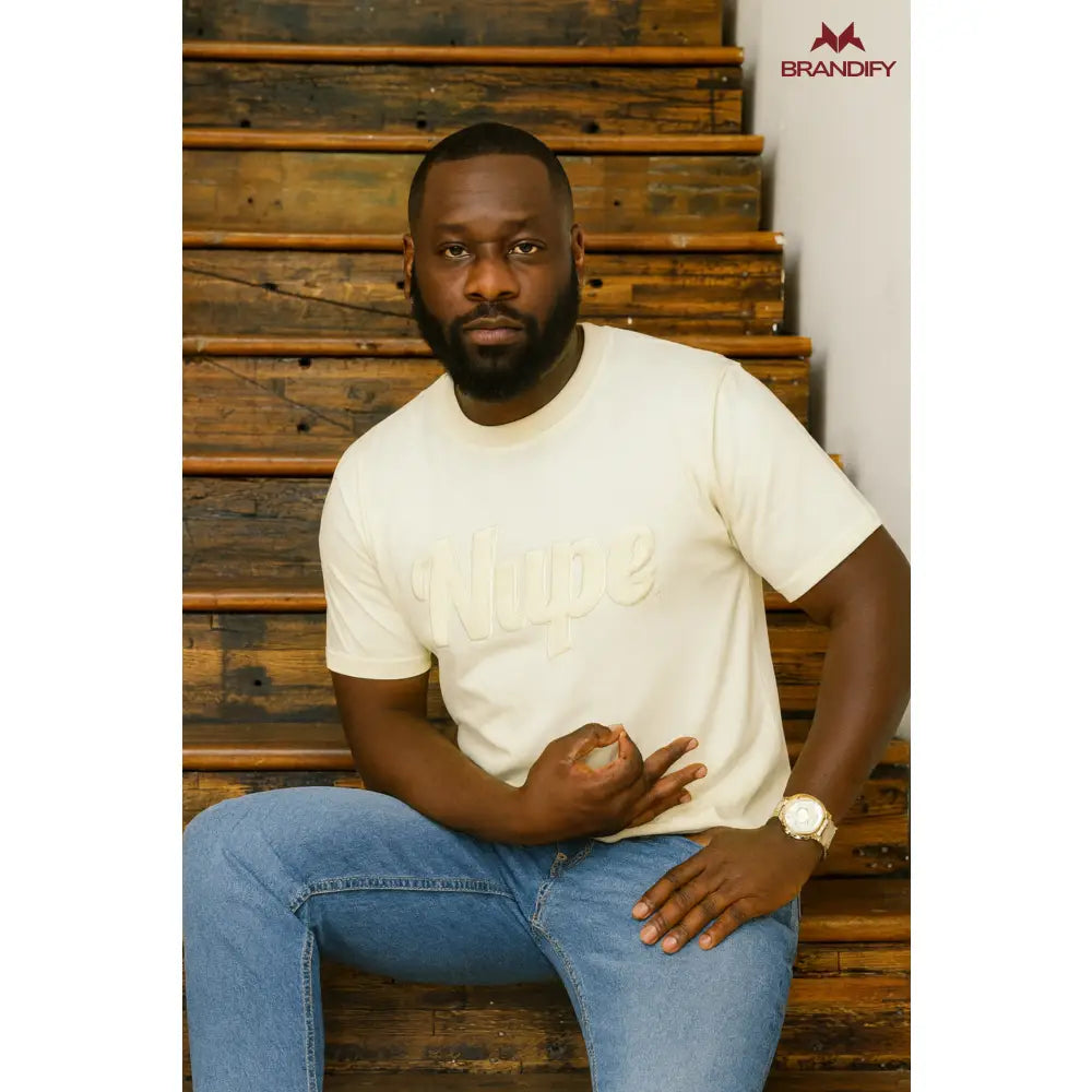 Custom Custom Solid Nupe Chenille Tee | Custom D9 personalized Greek apparel design
